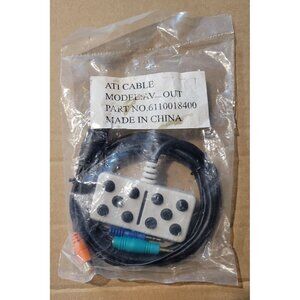 ATI 6110018400 ALL-IN-WONDER HDTV Domino Output Block - New